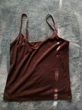 American eagle leopard print tank top